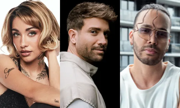 María Becerra, Pablo Alborán y Prince Royce 