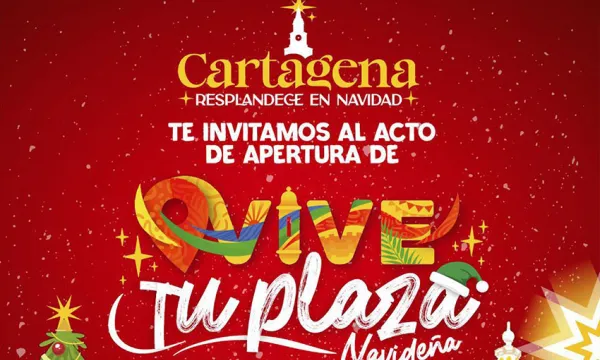 Cartagena Vive tu plaza navideña 2024