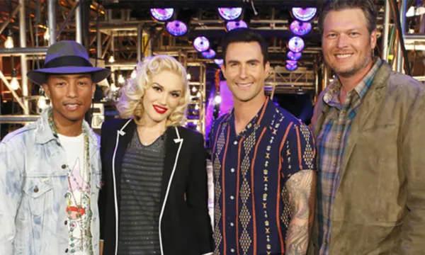 Pharrell Williiams, Gwen Stefani, Adam Levine, Blake Shelton - Entrenadores de La Voz, Séptima temporada
