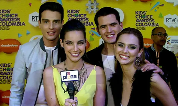 Elenco de Yo soy Franky en los KCA Colombia 2015