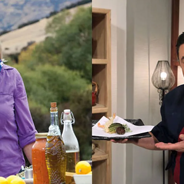 Annabel Langbein y Iwao Komiyama