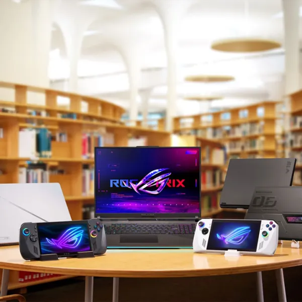 Laptos y videoconsolas de ASUS