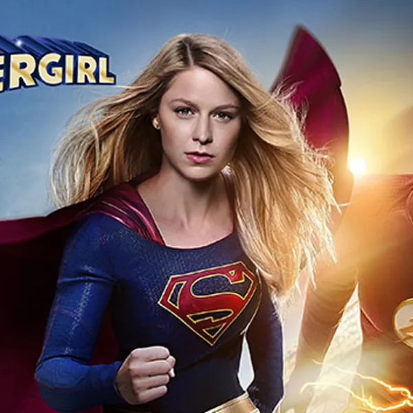 Supergilrl y Flash