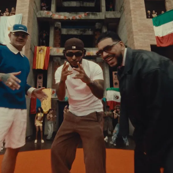 Kapo, Gangsta y Ryan Castro en el video oficial de "Dónde"