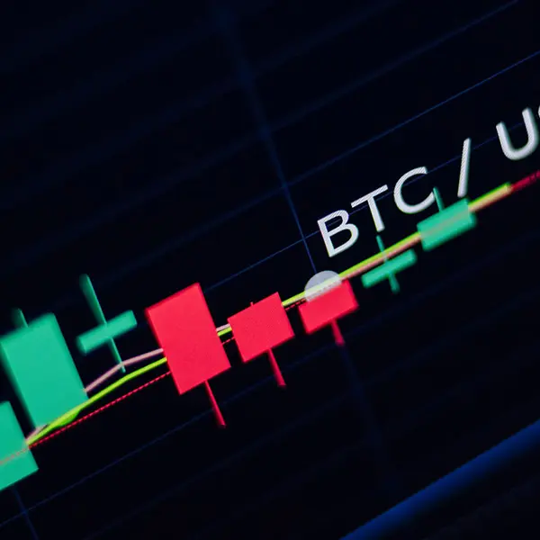 Gráfico del par Bitcoin contra USD