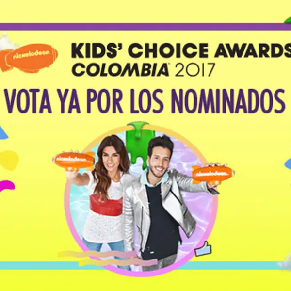KCA Kids' Choice Awards Colombia 2017 - Nickelodeon - Andrea Serna y Sebastián Yatra
