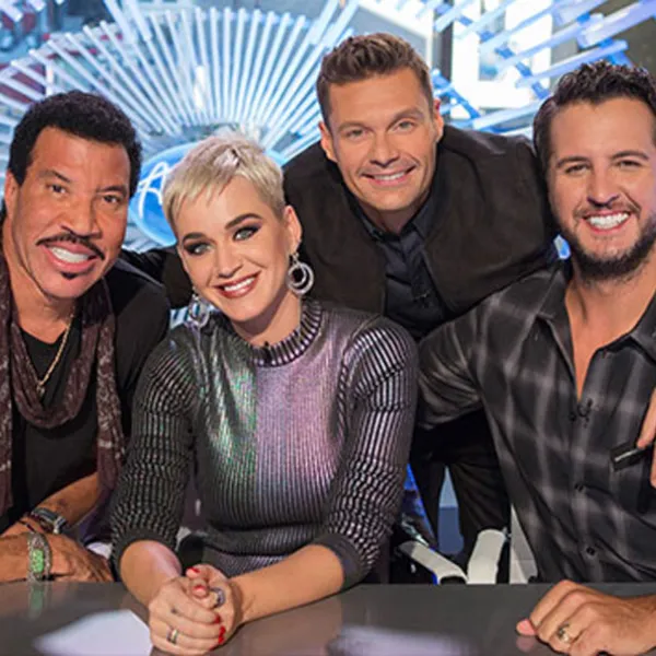 Lionel Richie, Katy Perry, Ryan Seacrest y Luke Bryan - American Idol