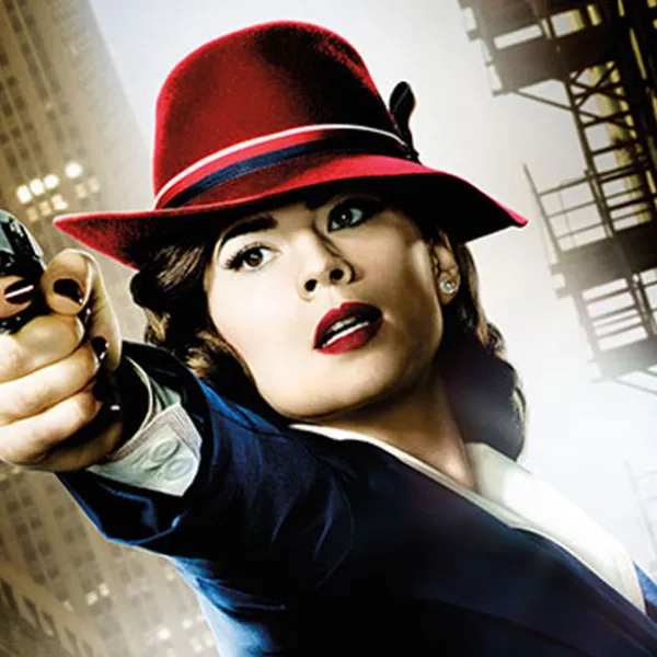 Hayley Atwell como la Agente Peggy Carter en Marvel's Agent Carter