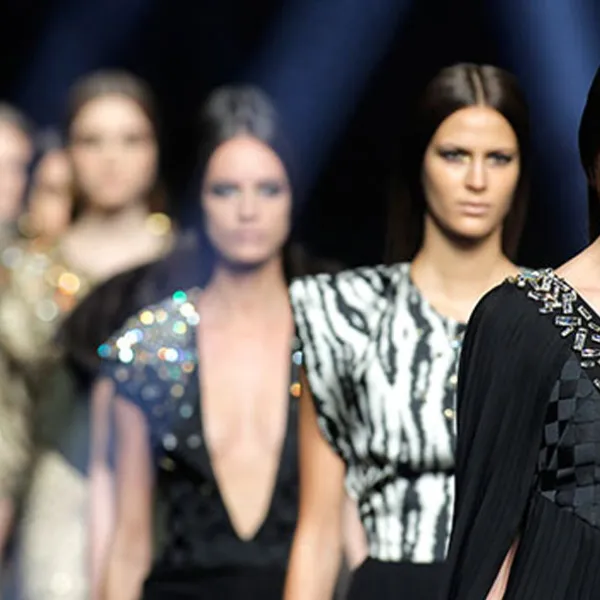 Modelos en la pasarela del Mercedes Benz Fashion Week Madrid 2017
