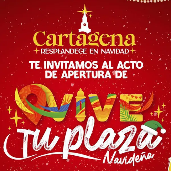 Cartagena Vive tu plaza navideña 2024