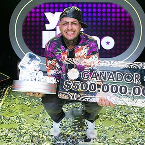 Imitador de Nicky Jam en Yo me Llamo con el premio de $500.000.000