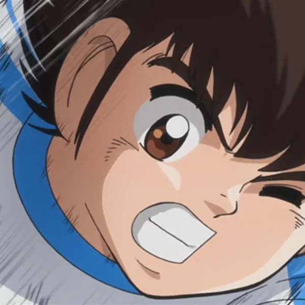 Cara de Capitan Tsubasa (Oliver Atom)