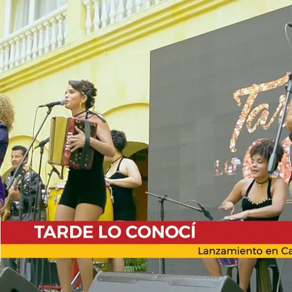 Tarde lo Conocí - Lanzamiento Caracol Televisión en Cartagena