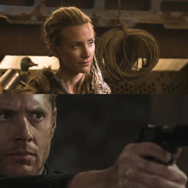 Escenas de las series "The 100" y "Supernatural"