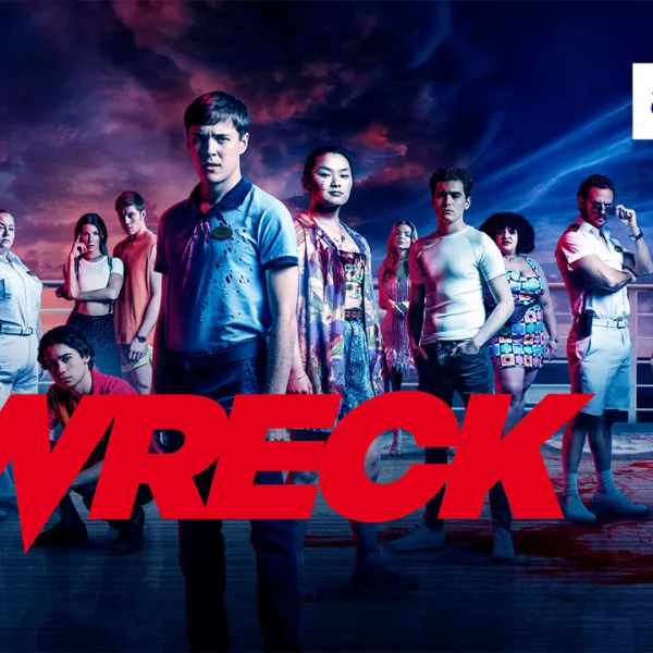 Póster de "Wreck ", serie británica de terror