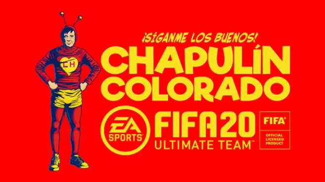 Videojuego FIFA 20 celebra los 50 años de El Chapulín Colorado