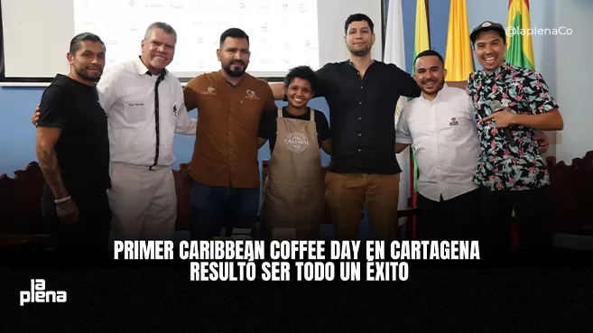 Participantes del primer Caribbean Coffee Day en Cartagena - 2023