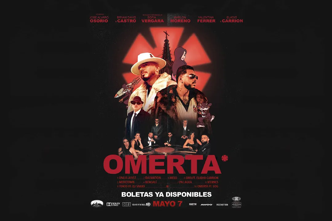 J Balvin y Ryan Castro estrenan el cortometraje de "Omerta" en Cine: ¿Cuándo y dónde verlo?