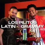 Pilito Master Mix y The Boom Maker, Los Pilitos, sosteniendo el Latin GRAMMY