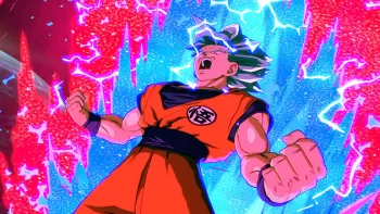 Goku haciendo el Kaioken